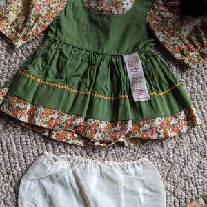 Vintage 1960s Patti Playpal Doll Dress with Bloomers